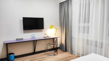 Фото номера Двухместный номер Делюкс с 1 кроватью Отель City Hotel Shymkent г. Шымкент 4