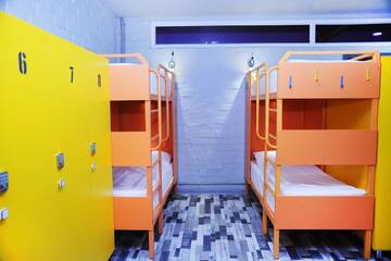 Фото номера Кровать в общем 8-местном номере Хостелы City Hostel Shymkent г. Шымкент 6
