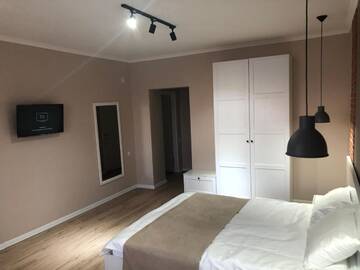 Фото номера Улучшенные апартаменты Апарт-отели Loft Apartments Shymkent г. Шымкент 10