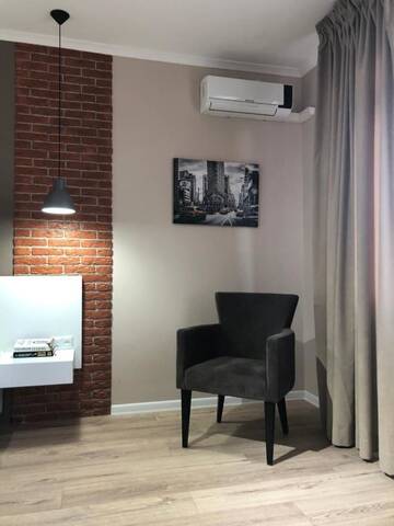 Фото номера Улучшенные апартаменты Апарт-отели Loft Apartments Shymkent г. Шымкент 8