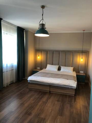Фото номера Апартаменты-студио Апарт-отели Loft Apartments Shymkent г. Шымкент 7