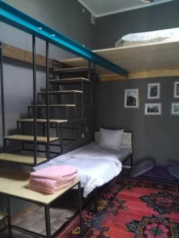 Фото номера Двухместный номер с 1 кроватью Хостелы Hostel Sweet home г. Шымкент 39