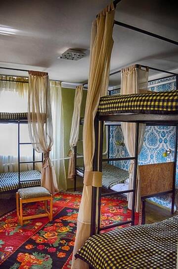 Фото номера Общий шестиместный номер для мужчин и женщин Хостелы Hostel Sweet home г. Шымкент 3