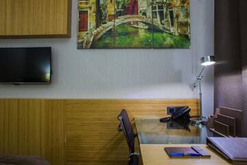 Фото номера Двухместный номер Делюкс с 2 отдельными кроватями Отель Aidana Plaza Hotel г. Шымкент 3