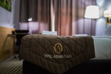 Фото номера Улучшенный люкс Отель Aidana Plaza Hotel г. Шымкент 5
