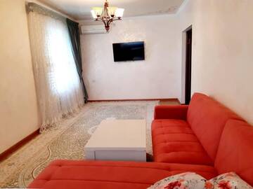 Фото номера Апартаменты с 1 спальней Апартаменты Hygge apartment г. Шымкент 17